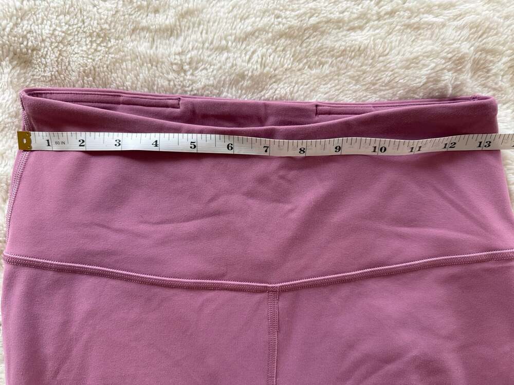 Lululemon Flare Pant Super High Rise | Dusty Mauve | Size 8 - Picture 8 of 9